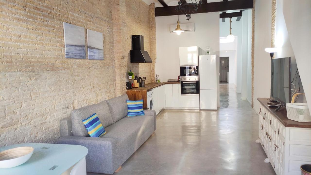 Florit Flats - Lovely Apartment With Private Terrace By El Cabanyal Valencia Exterior foto